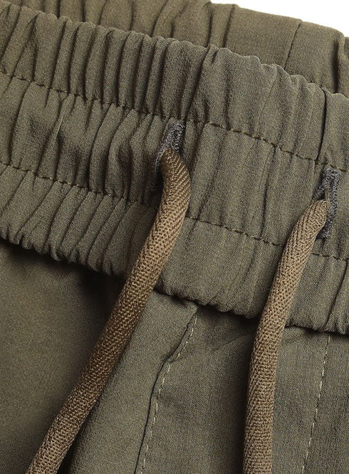 Olive Zipper - Soft Pant - Khotwh